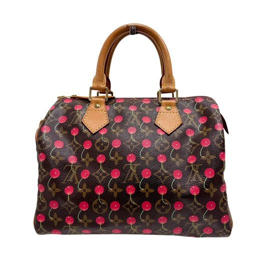 LOUIS VUITTON Louis Vuitton x Takashi Murakami Monogram Cherry Speedy 25, in , Sold by HIVE PRELOVED - Handle Bags, ,