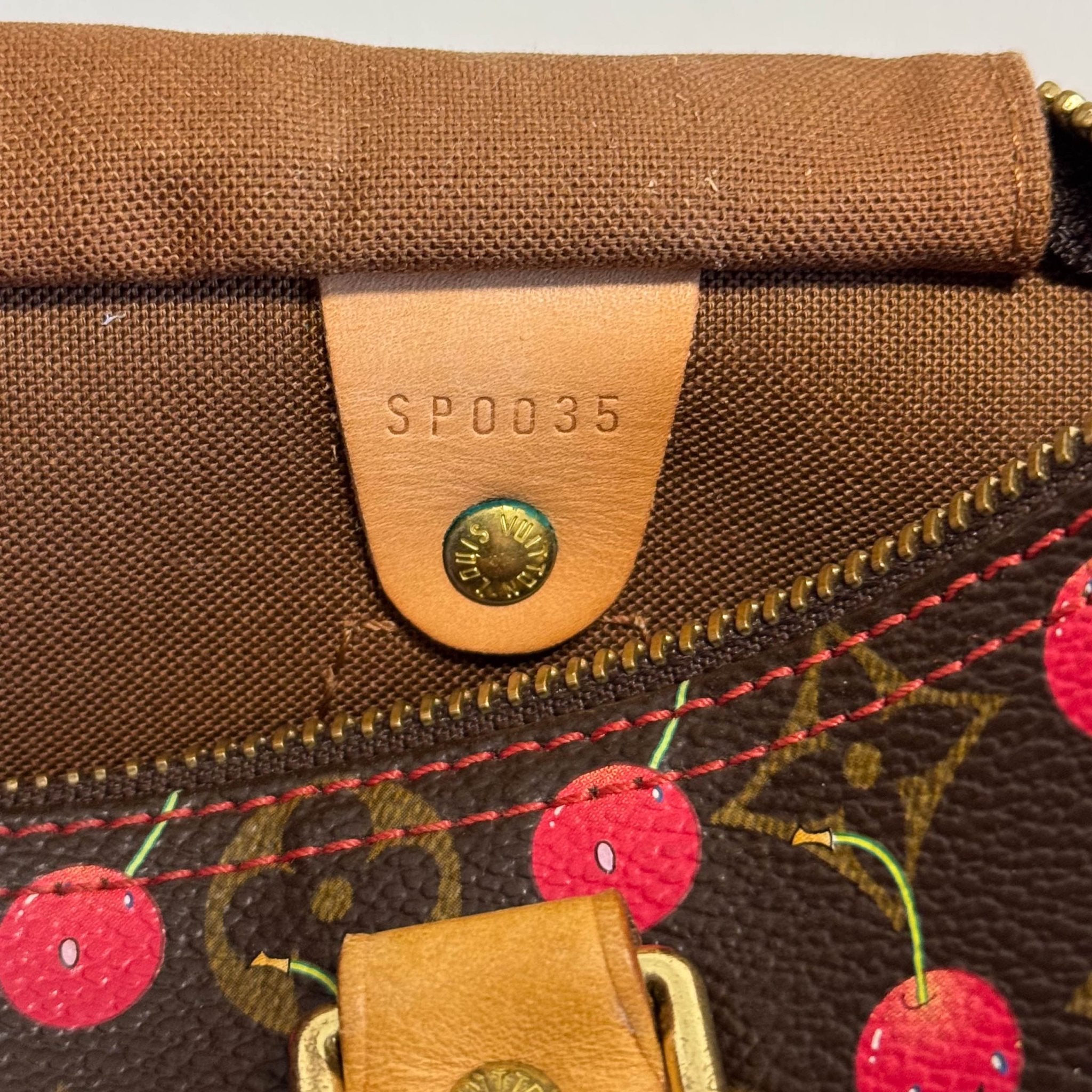 LOUIS VUITTON Louis Vuitton x Takashi Murakami Monogram Cherry Speedy 25, in , Sold by HIVE PRELOVED - Handle Bags, ,