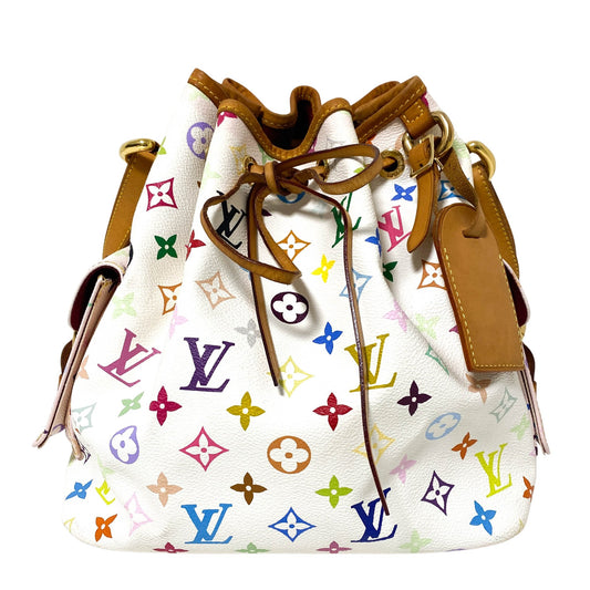 LOUIS VUITTON Louis Vuitton x Takashi Murakami Monogram Multicolour Noé, in Sold by HIVE PRELOVED - Bucket bags Shoulder Bag