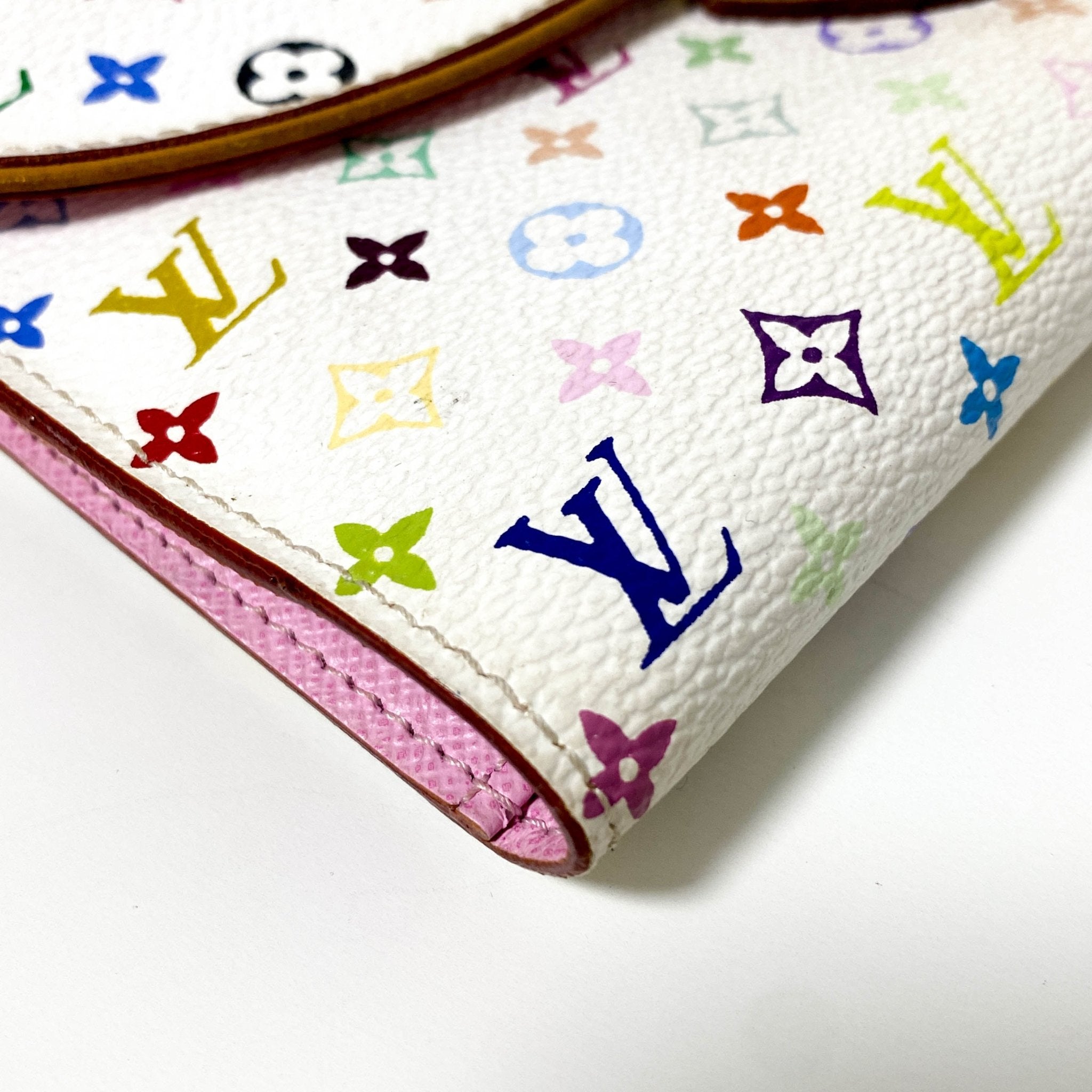 Louis Vuitton x Takashi Murakami Monogram Multicolour Portefeuille Eugenie Wallet Litche in Sold by HIVE PRELOVED