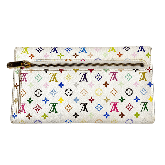 Louis Vuitton x Takashi Murakami Monogram Multicolour Portefeuille Eugenie Wallet Litche in Sold by HIVE PRELOVED