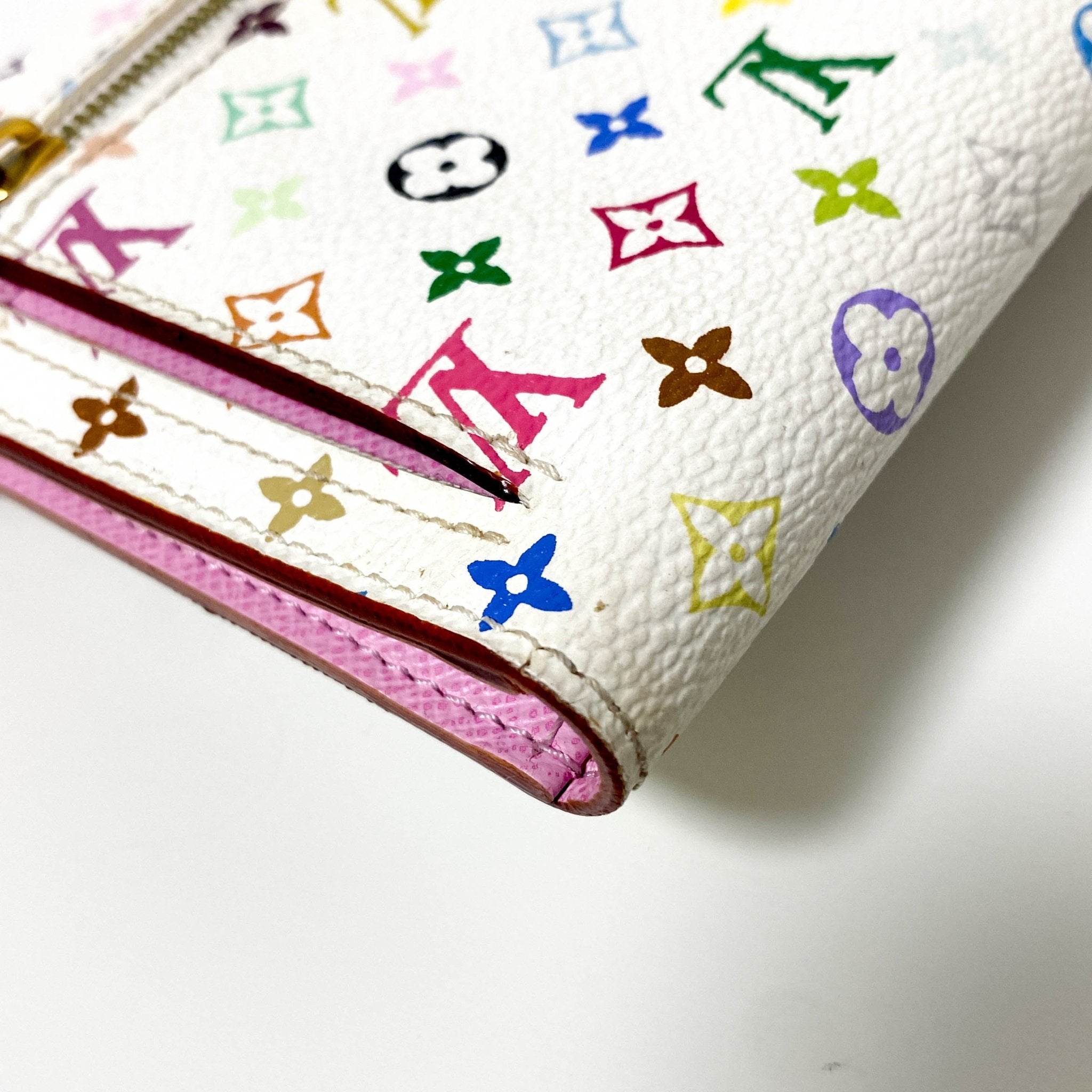 Louis Vuitton x Takashi Murakami Monogram Multicolour Portefeuille Eugenie Wallet Litche in Sold by HIVE PRELOVED