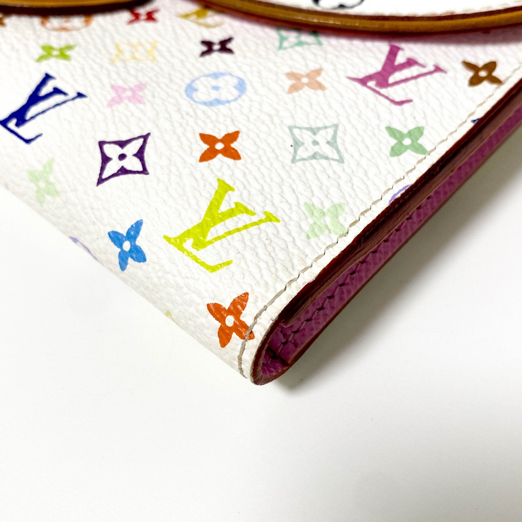 Louis Vuitton x Takashi Murakami Monogram Multicolour Portefeuille Eugenie Wallet Litche in Sold by HIVE PRELOVED