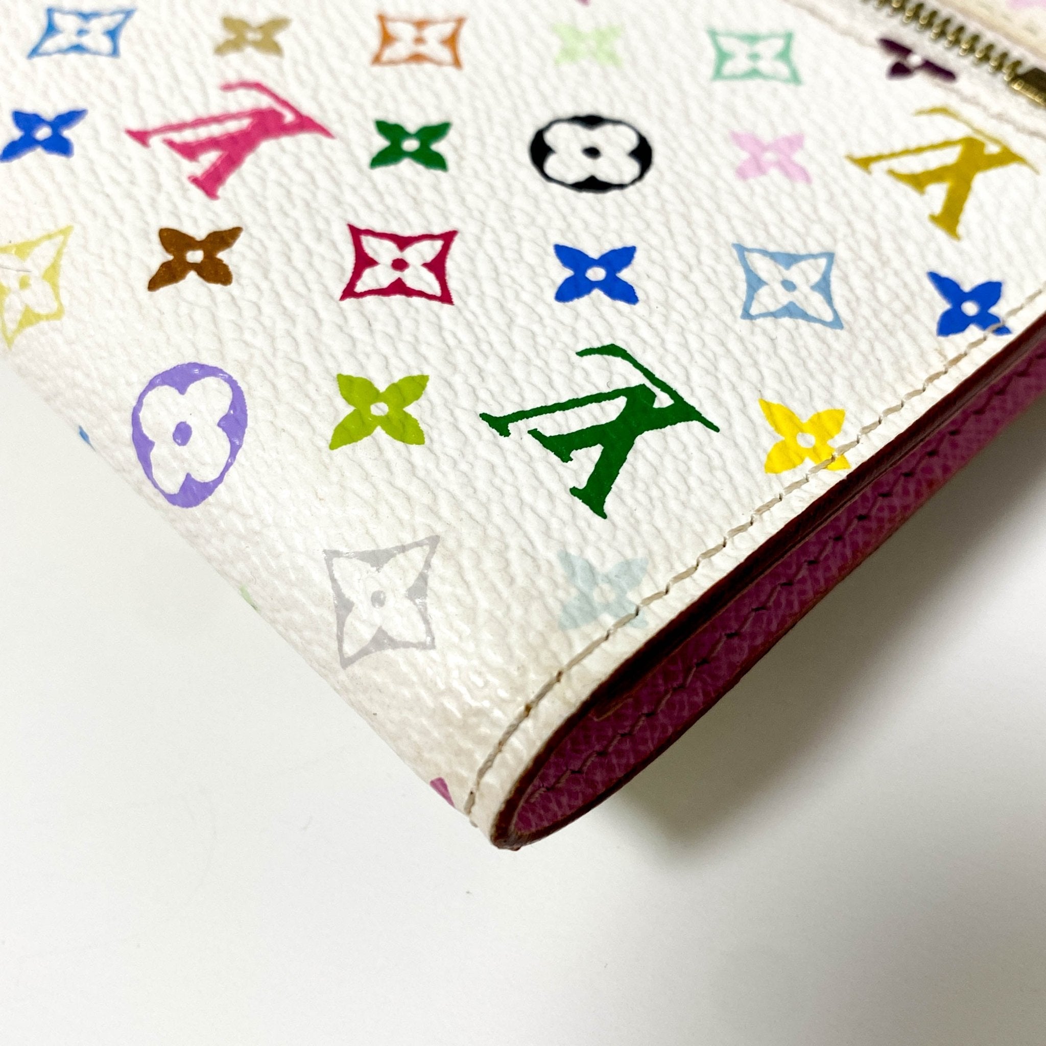 Louis Vuitton x Takashi Murakami Monogram Multicolour Portefeuille Eugenie Wallet Litche in Sold by HIVE PRELOVED