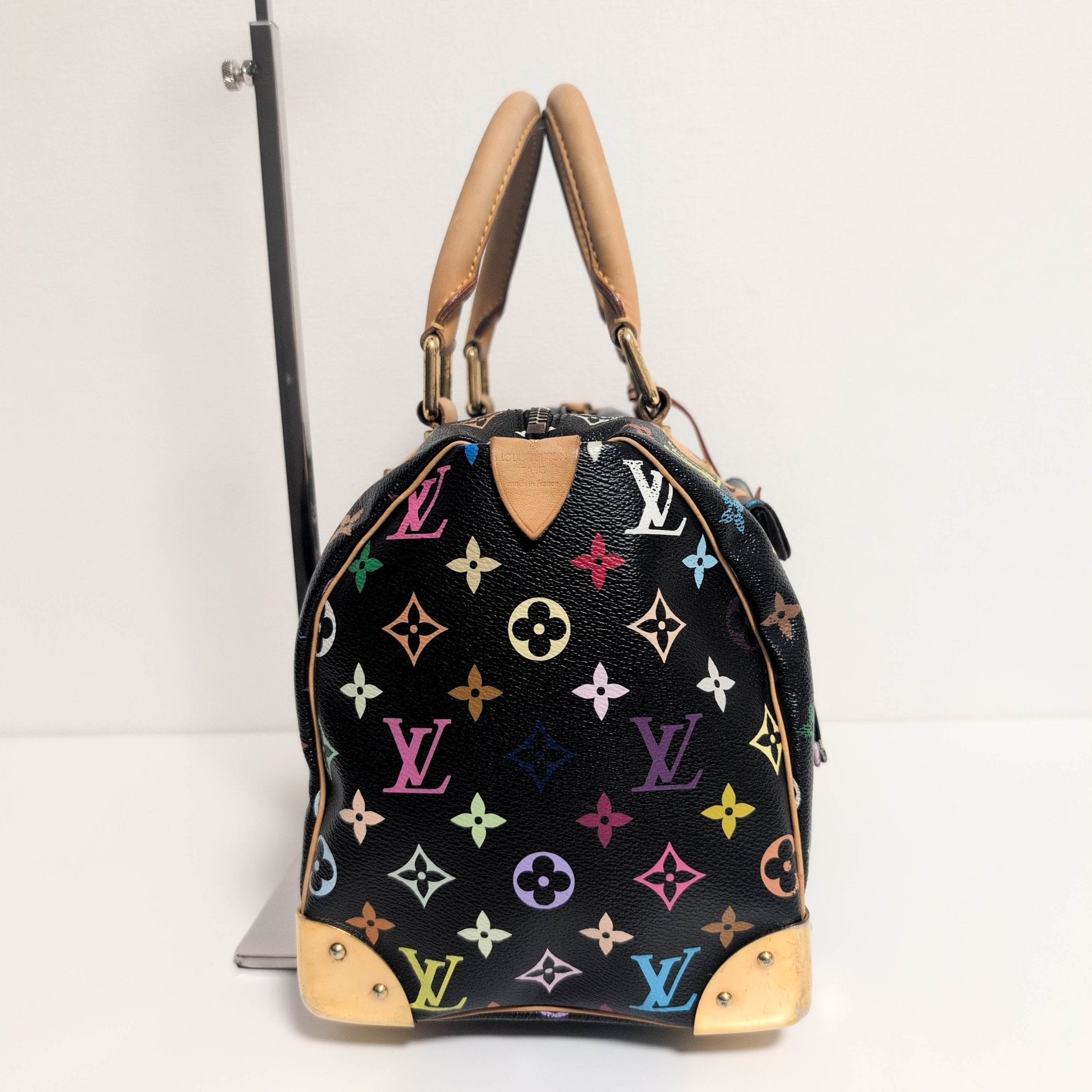 LOUIS VUITTON Louis Vuitton x Takashi Murakami Multicolour Speedy 30, in , Sold by HIVE PRELOVED - Handle Bags, ,