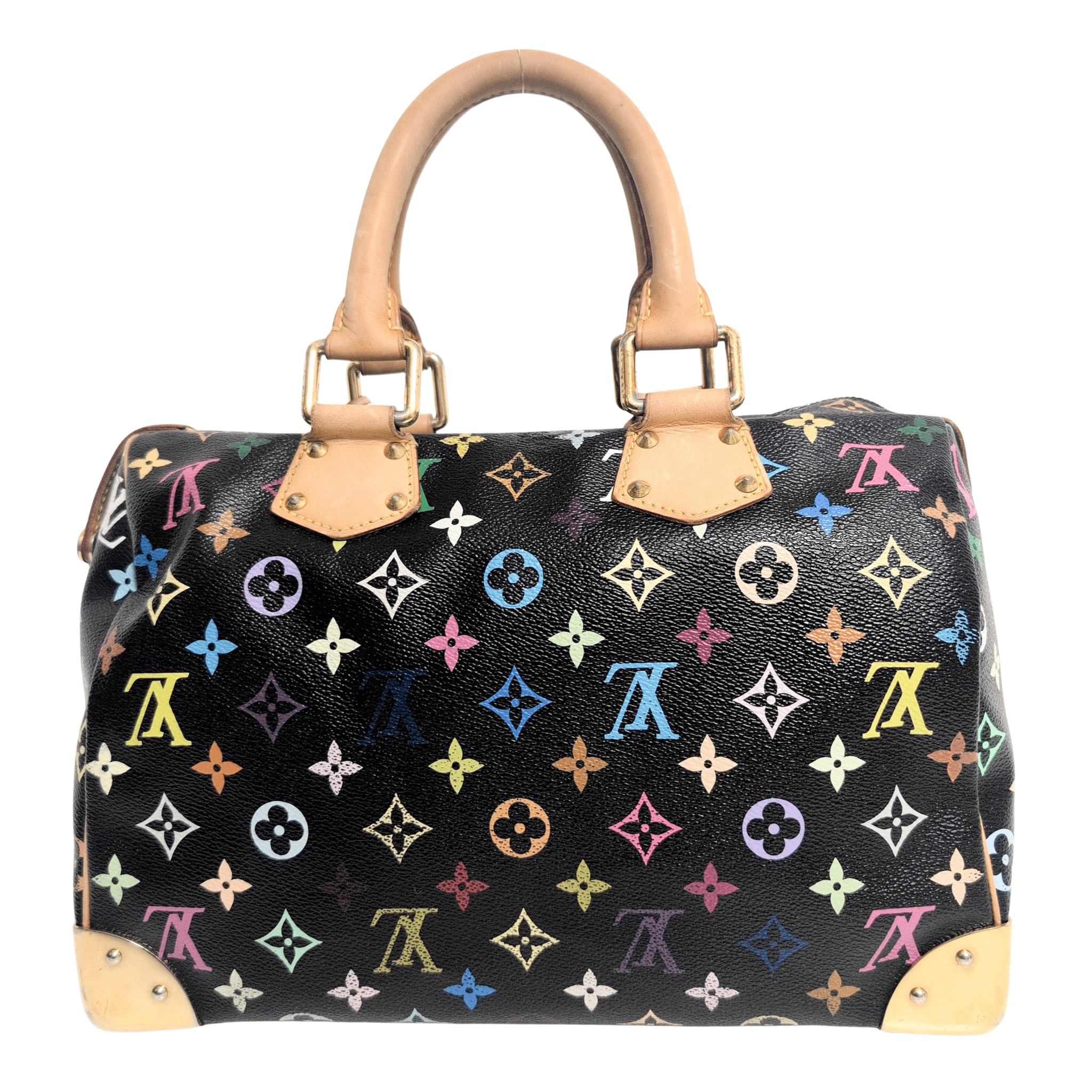 LOUIS VUITTON Louis Vuitton x Takashi Murakami Multicolour Speedy 30, in , Sold by HIVE PRELOVED - Handle Bags, ,