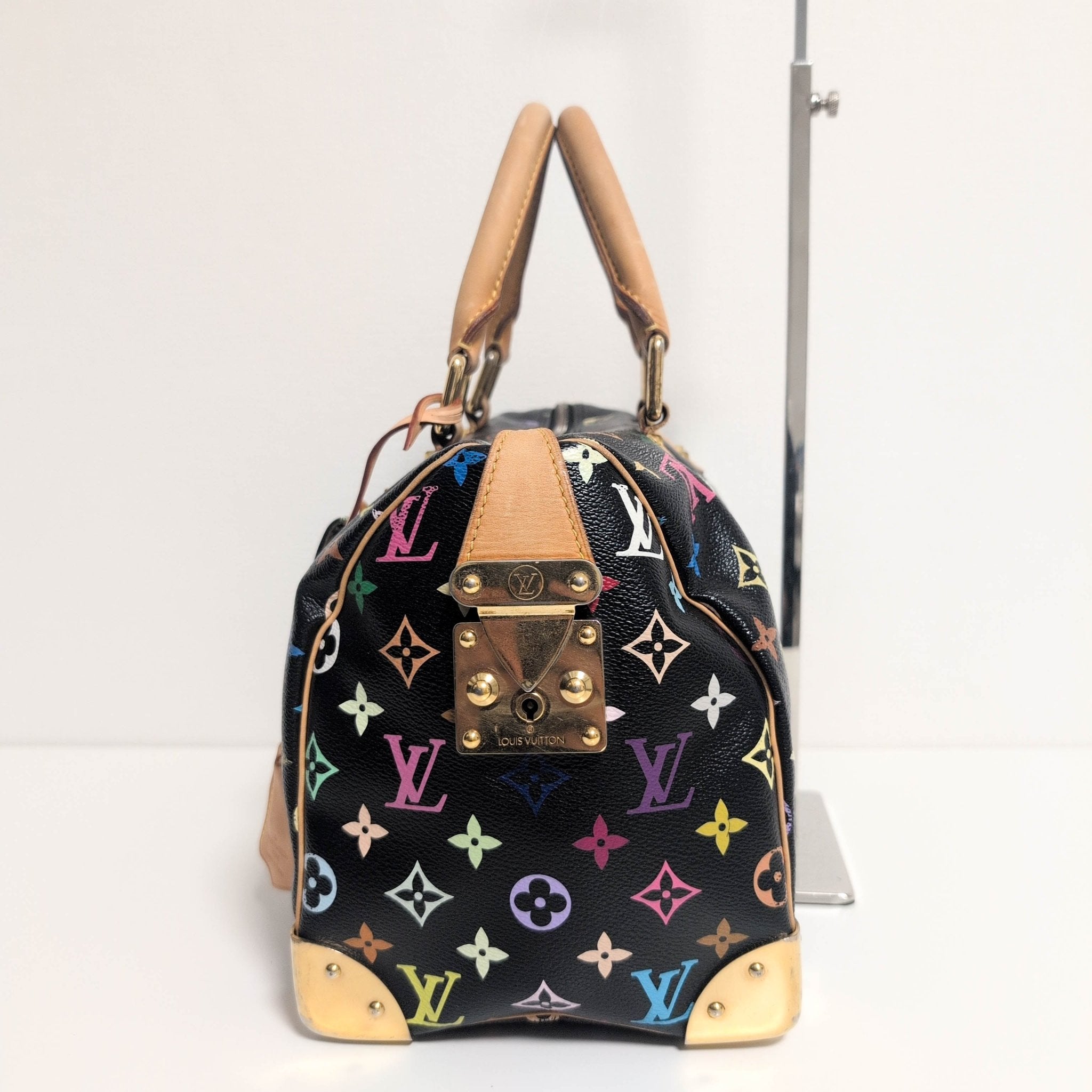 LOUIS VUITTON Louis Vuitton x Takashi Murakami Multicolour Speedy 30, in , Sold by HIVE PRELOVED - Handle Bags, ,