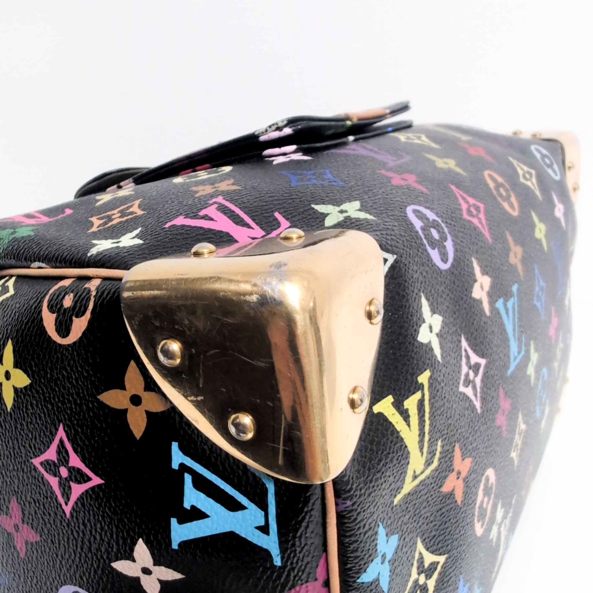 LOUIS VUITTON Louis Vuitton x Takashi Murakami Multicolour Speedy 30, in , Sold by HIVE PRELOVED - Handle Bags, ,