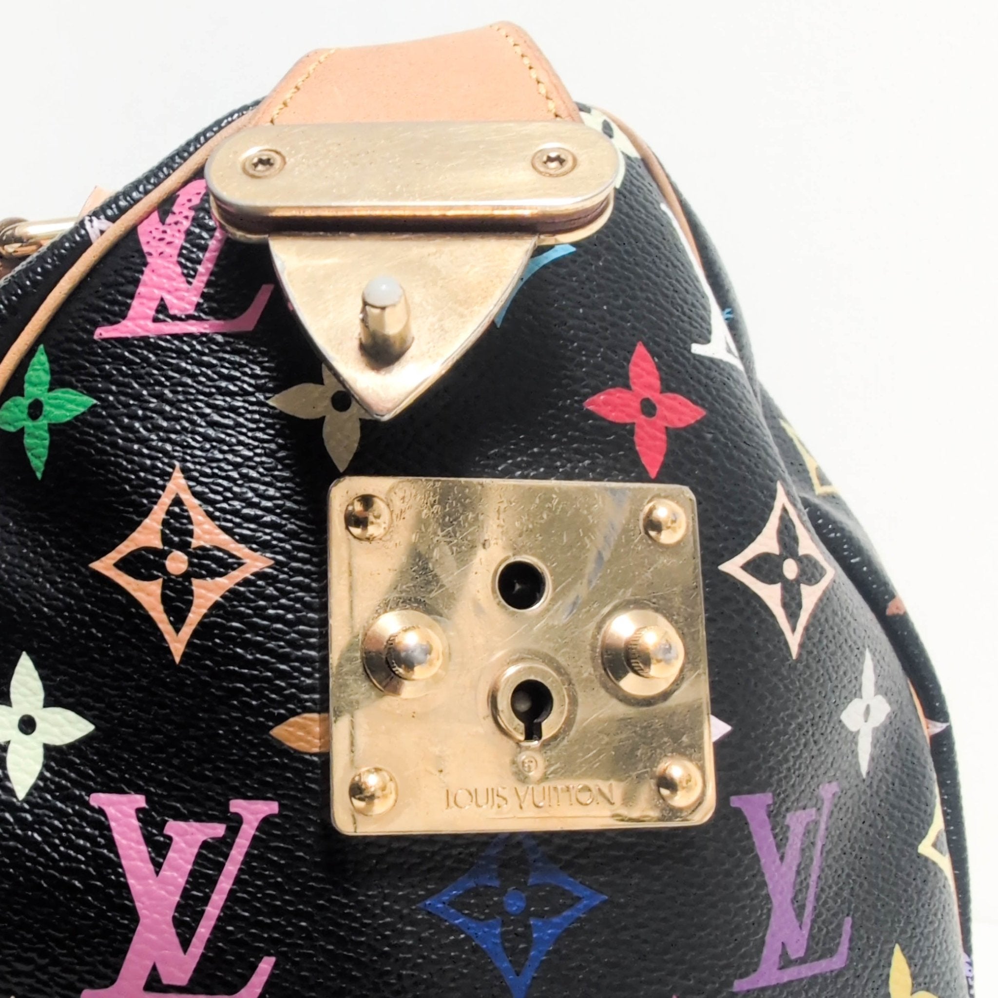 LOUIS VUITTON Louis Vuitton x Takashi Murakami Multicolour Speedy 30, in , Sold by HIVE PRELOVED - Handle Bags, ,