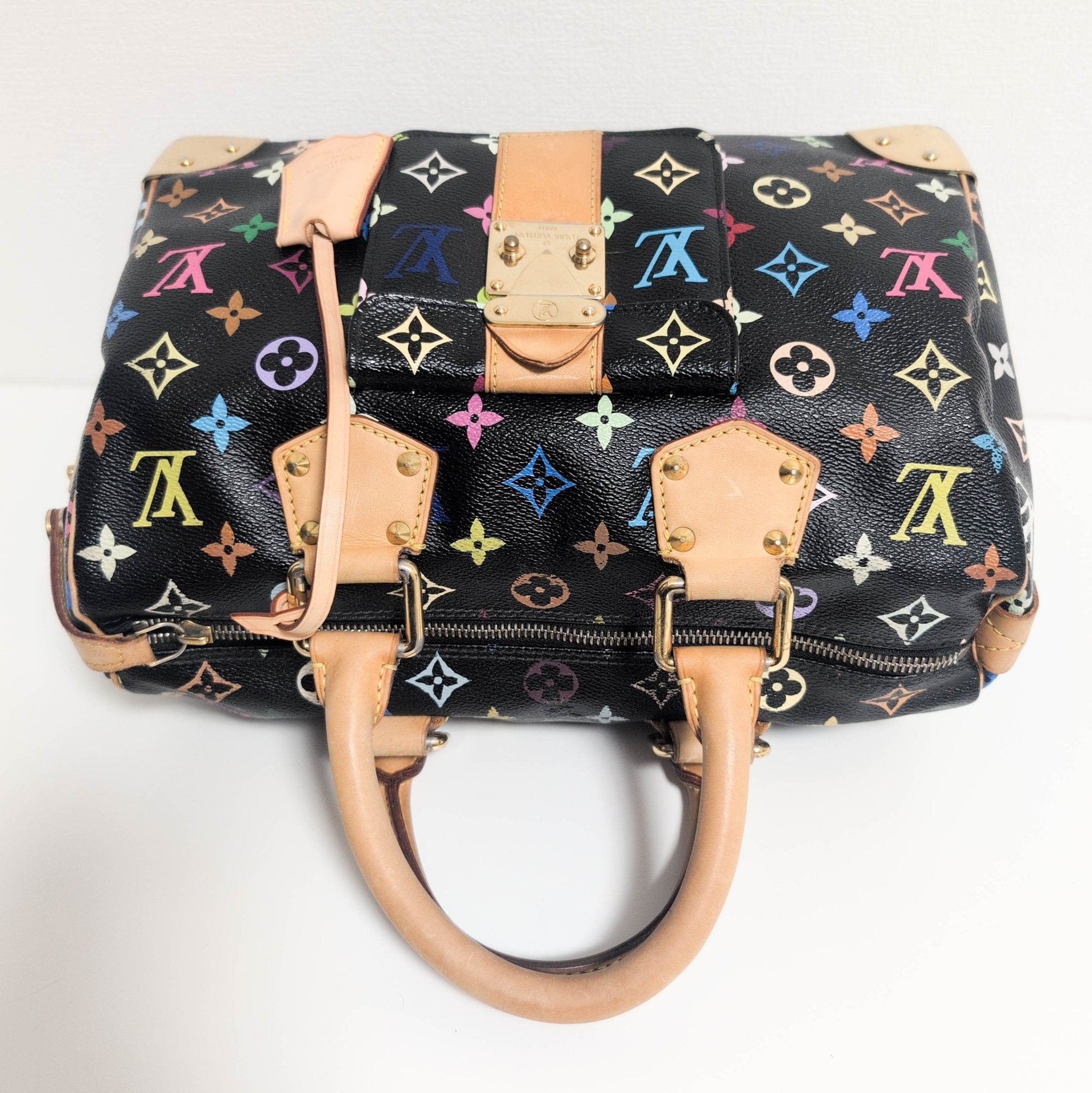 LOUIS VUITTON Louis Vuitton x Takashi Murakami Multicolour Speedy 30, in , Sold by HIVE PRELOVED - Handle Bags, ,