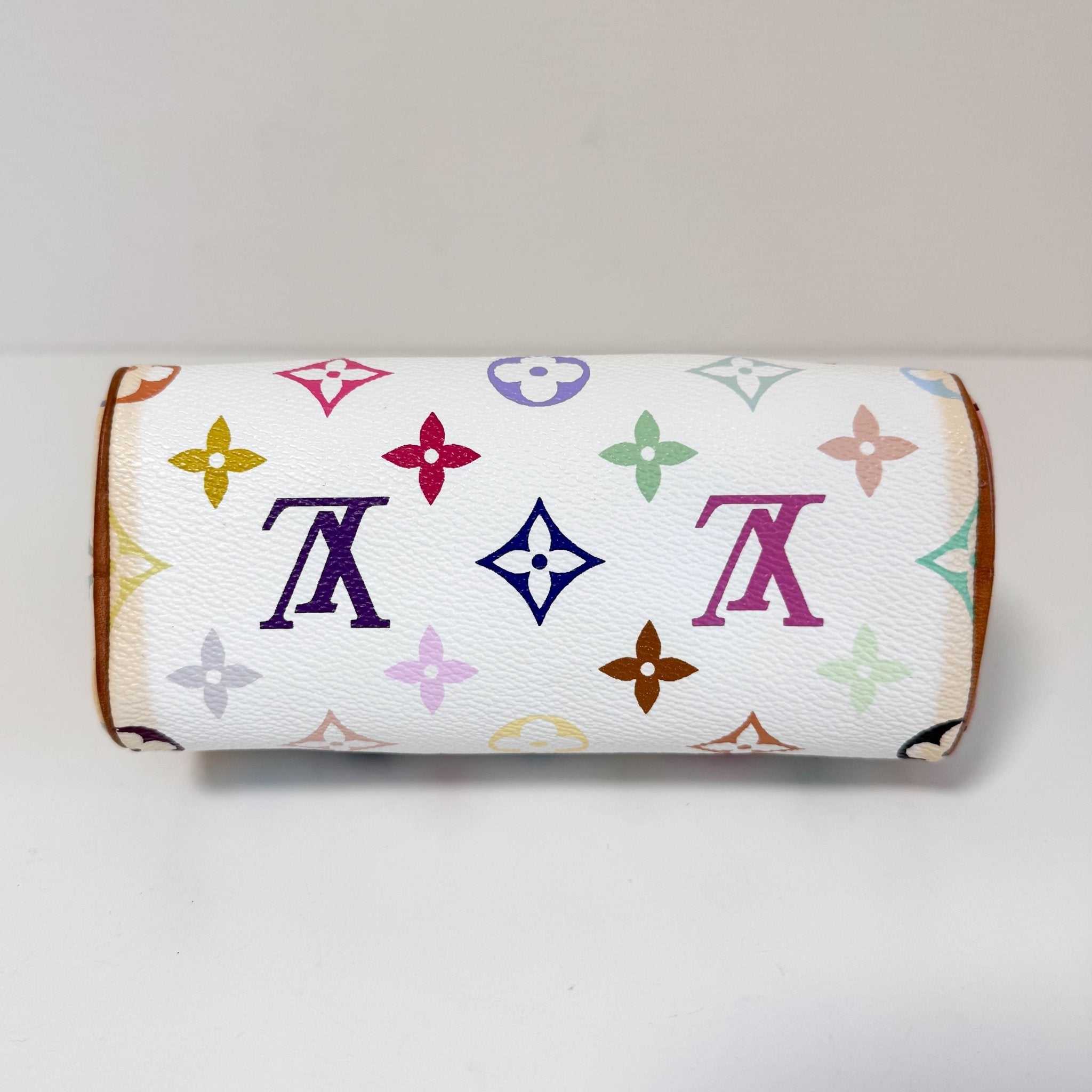 Louis Vuitton x Takashi Murakami Nano / Mini HL Speedy Bandoulière Multicolour Monogram Canvas in Sold by HIVE PRELOVE