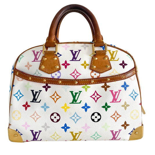 LOUIS VUITTON Louis Vuitton x Takashi Murakami Trouville Monogram Multicolor Handbag, in , Sold by HIVE PRELOVED -Handle Bags