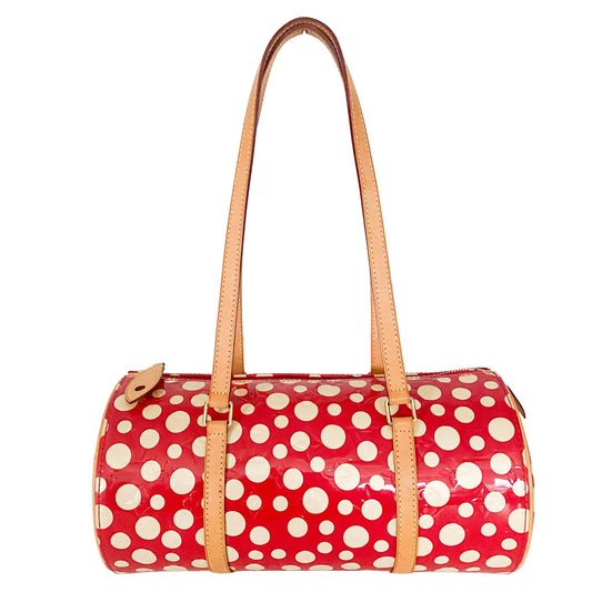 LOUIS VUITTON Louis Vuitton x Yayoi Kusama Monogram Vernis Dot Infinity Papillon 30 Red M91425 Shoulder Bag, in , Sold by HIVE PRELOVED - Shoulder Bags, ,