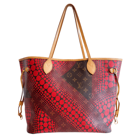 LOUIS VUITTON Louis Vuitton x Yayoi Kusama Monogram Wave Neverfull MM Tote, in , Sold by HIVE PRELOVED - Totes, ,