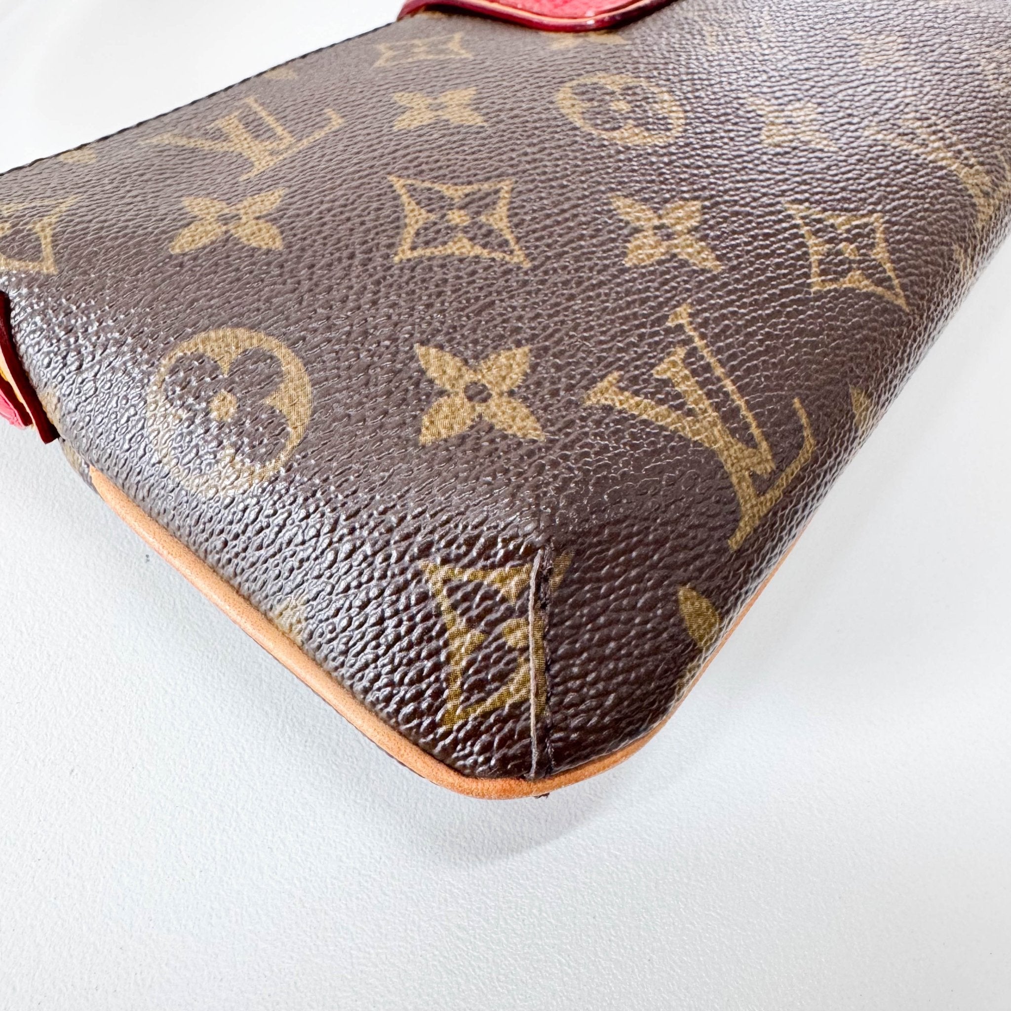 LOUIS VUITTON LV x Takashi Murakami Collab 2005 Monogram Cherry Mon Cherie, in , Sold by HIVE PRELOVED - Shoulder Bags, ,