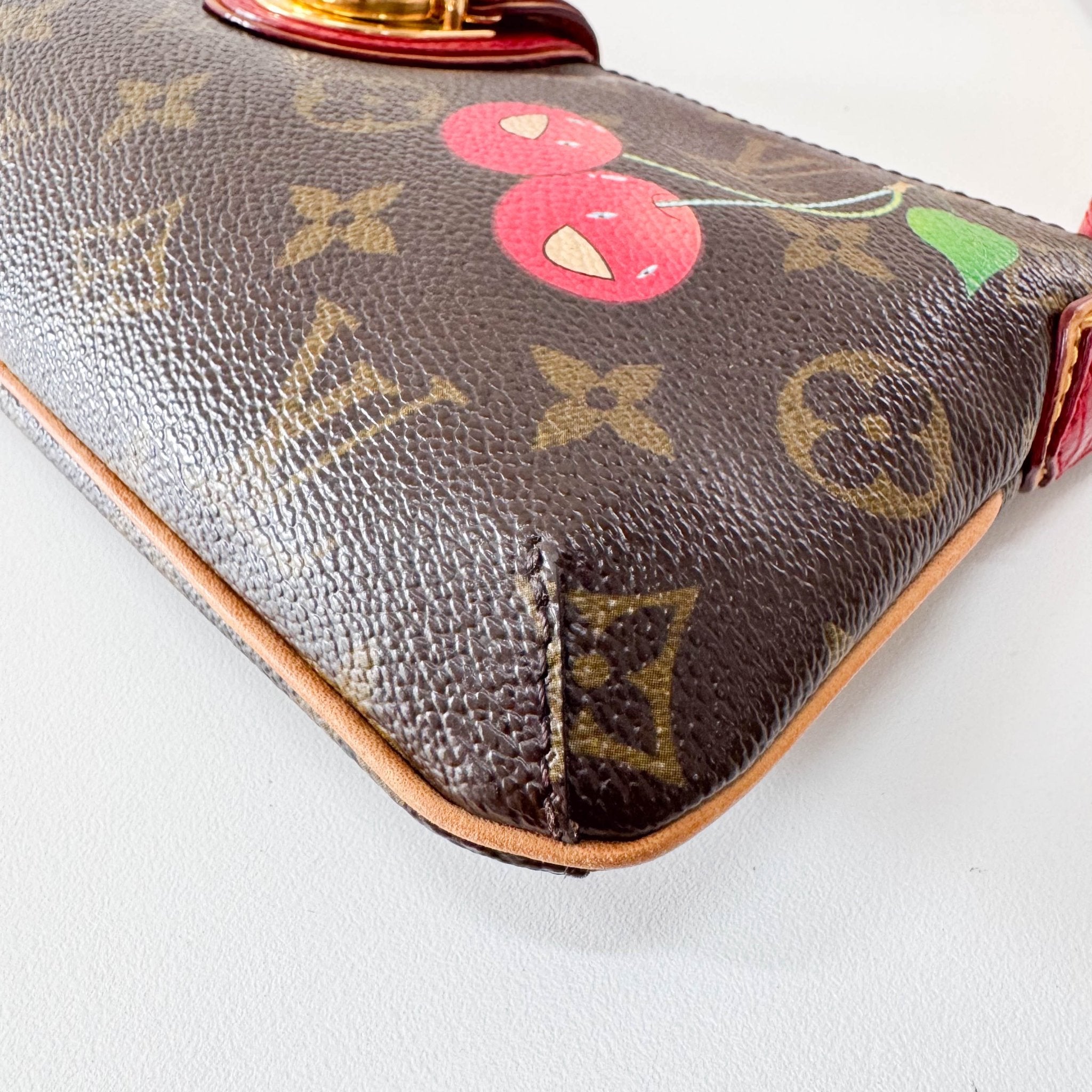 LOUIS VUITTON LV x Takashi Murakami Collab 2005 Monogram Cherry Mon Cherie, in , Sold by HIVE PRELOVED - Shoulder Bags, ,