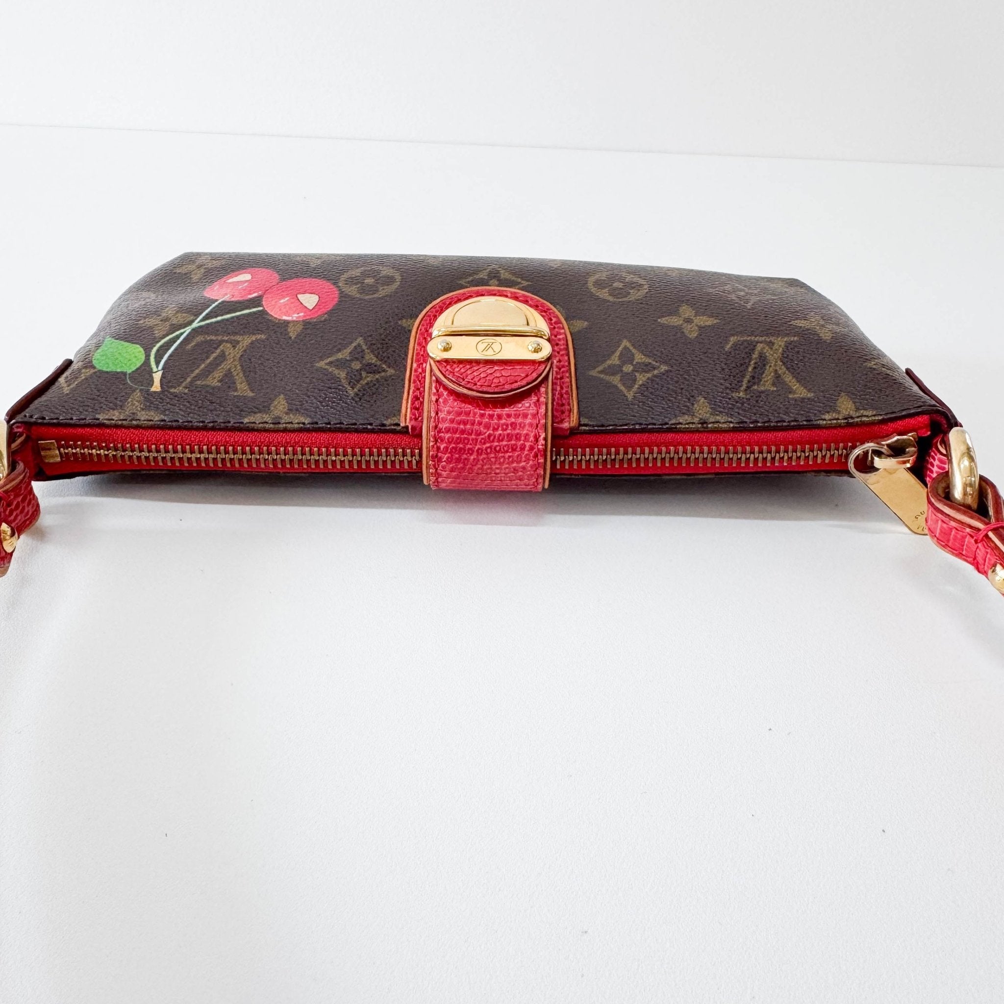 LOUIS VUITTON LV x Takashi Murakami Collab 2005 Monogram Cherry Mon Cherie, in , Sold by HIVE PRELOVED - Shoulder Bags, ,