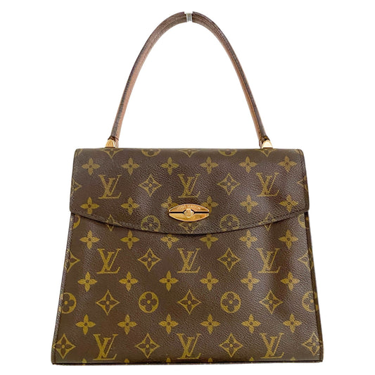 LOUIS VUITTON Malesherbes Monogram Canvas, Coated Canvas in Brown, Sold by HIVE PRELOVED - Handle Bags, ,