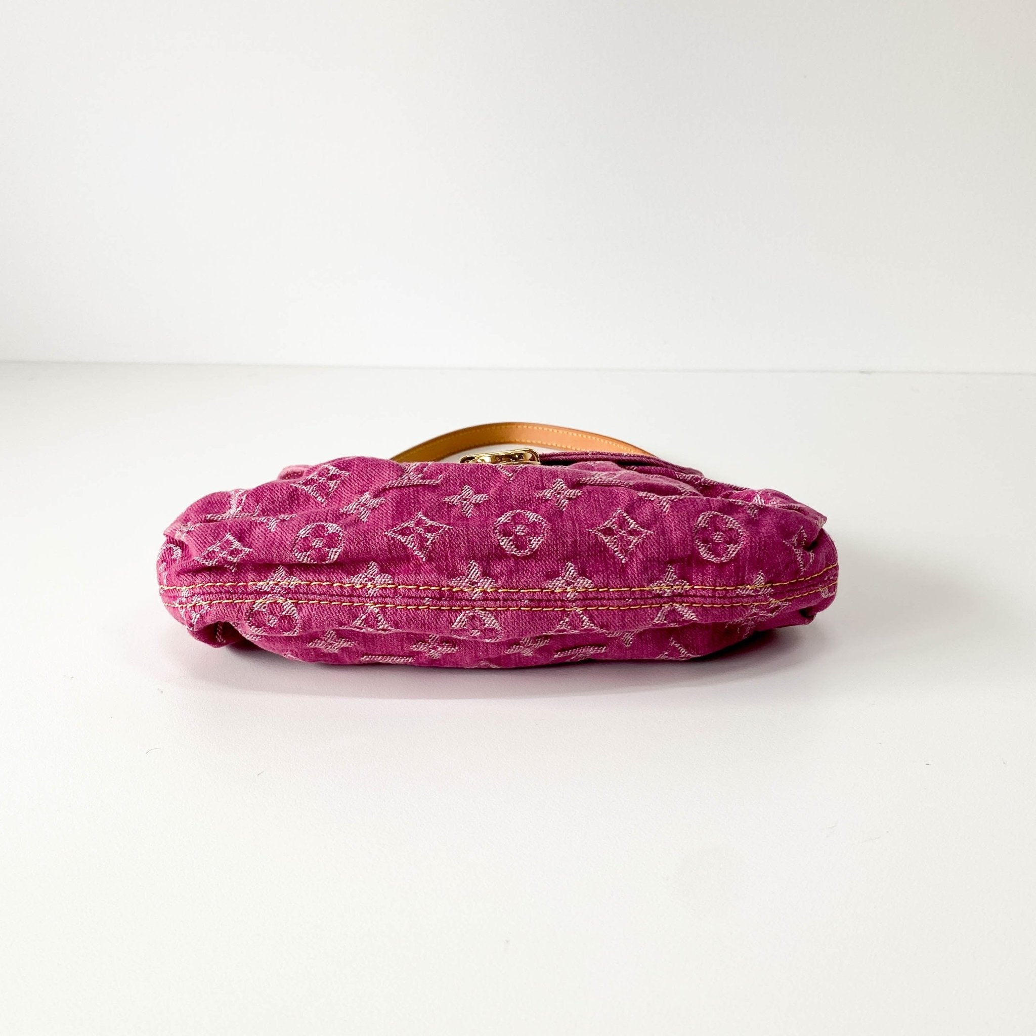 LOUIS VUITTON Mini Platy in Pink Denim, in , Sold by HIVE PRELOVED - Shoulder Bags, ,