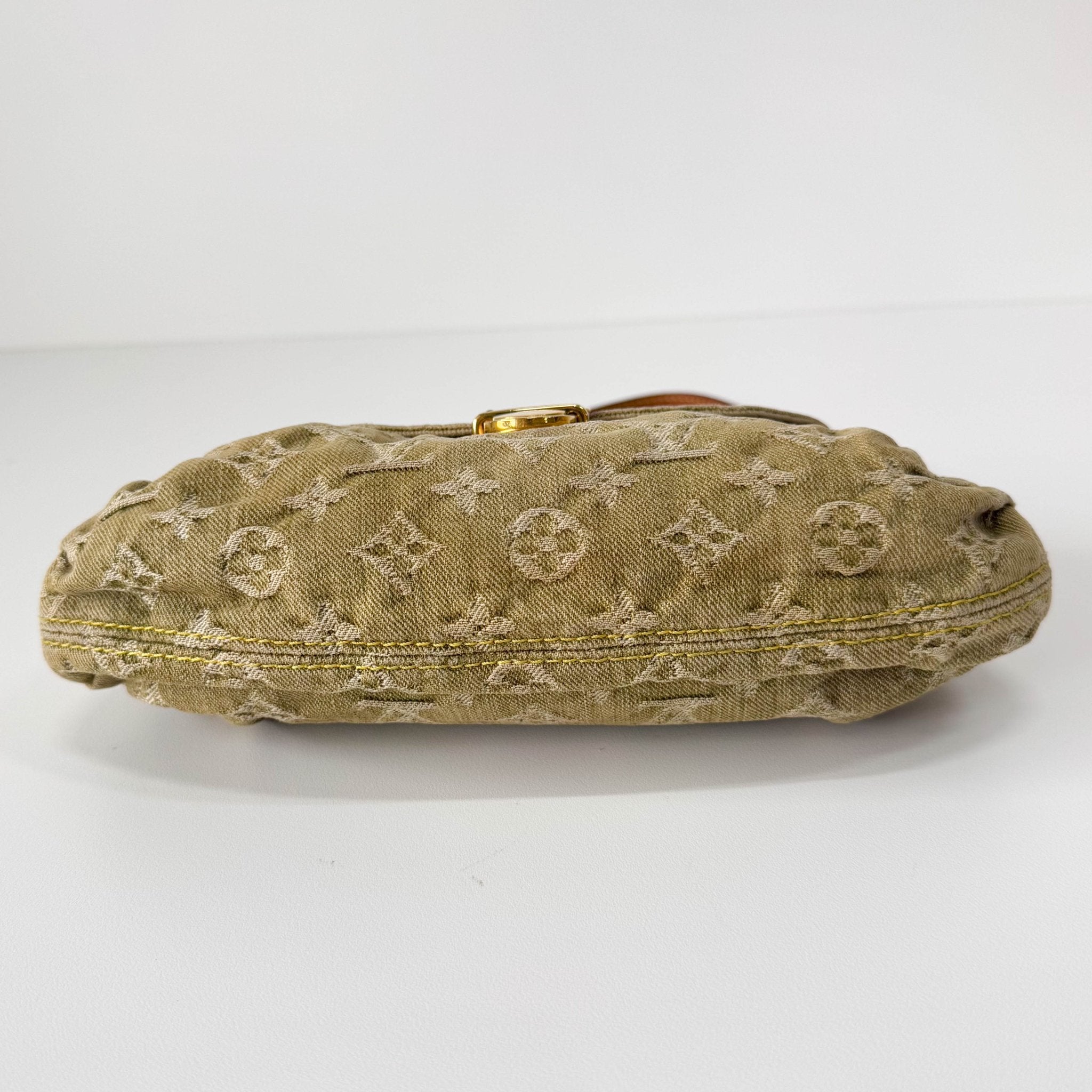 LOUIS VUITTON Mini Pleaty Green Denim Shoulder Bag, in , Sold by HIVE PRELOVED - Shoulder Bags, ,