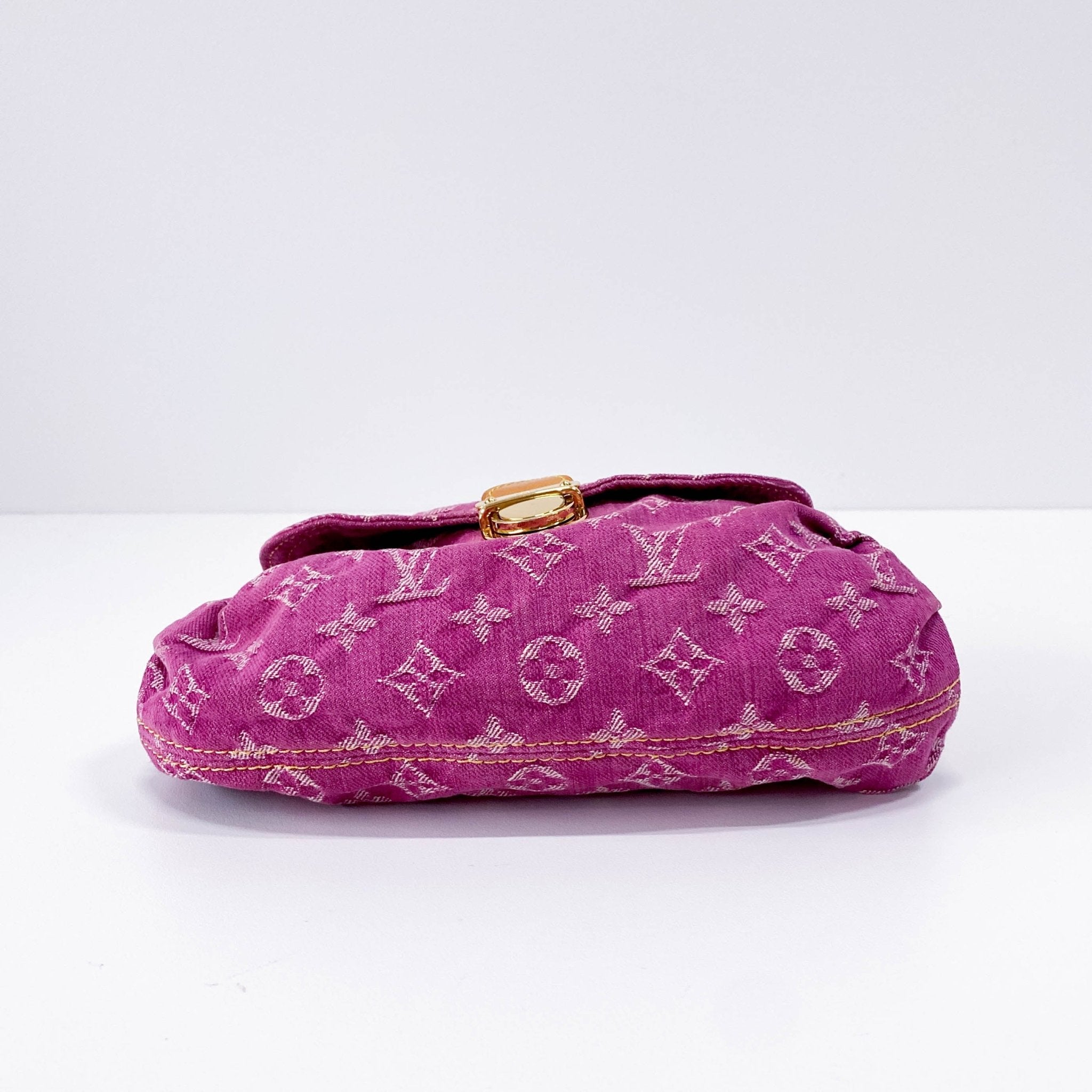 LOUIS VUITTON Mini Pleaty in Pink Denim, in , Sold by HIVE PRELOVED - Shoulder Bags, ,