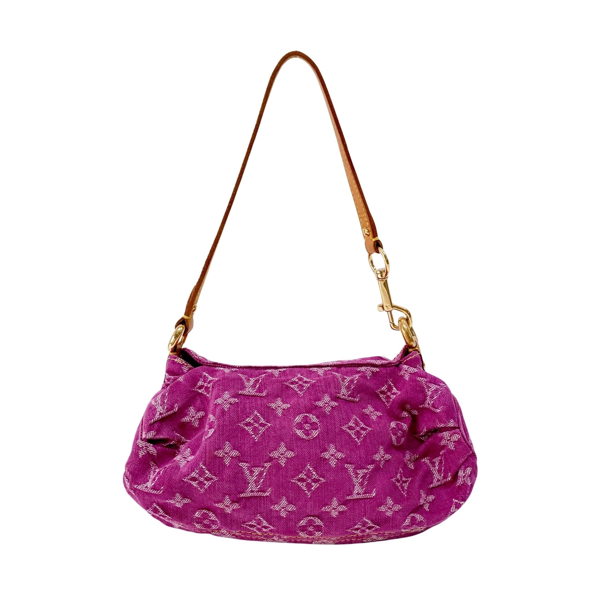 LOUIS VUITTON Mini Pleaty in Pink Denim, in , Sold by HIVE PRELOVED - Shoulder Bags, ,