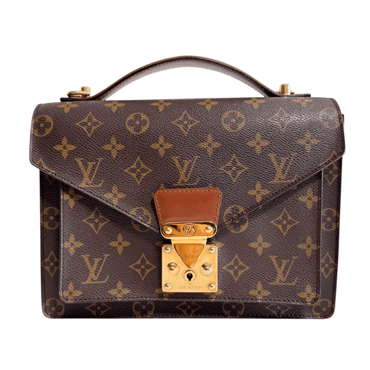 LOUIS VUITTON Monceau Monogram Canvas Handbag, in , Sold by HIVE PRELOVED - Crossbody bags, Handle Bags,