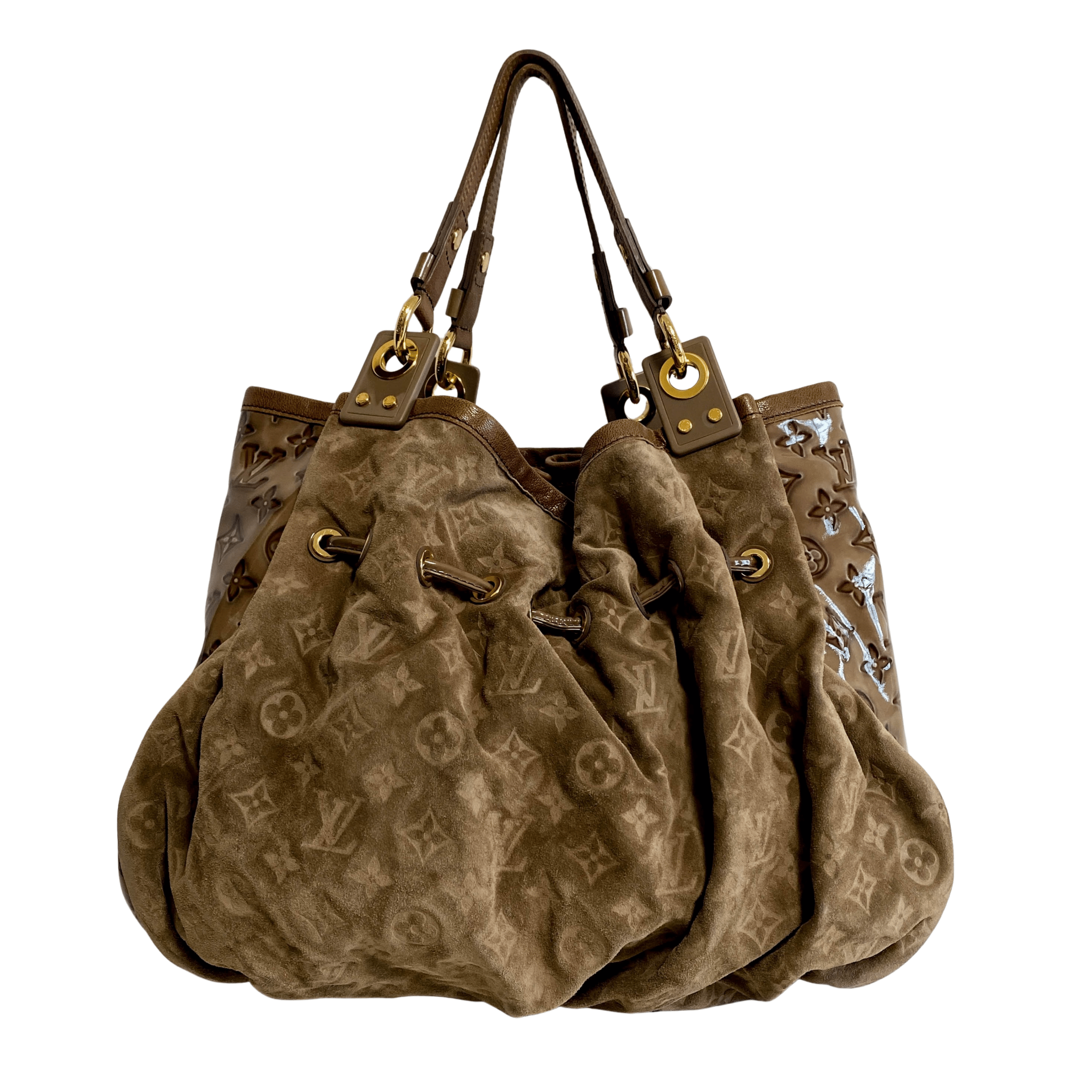 LOUIS VUITTON Monogram Brown Suede Irene Coco Bag, in , Sold by HIVE PRELOVED - Shoulder Bags, ,