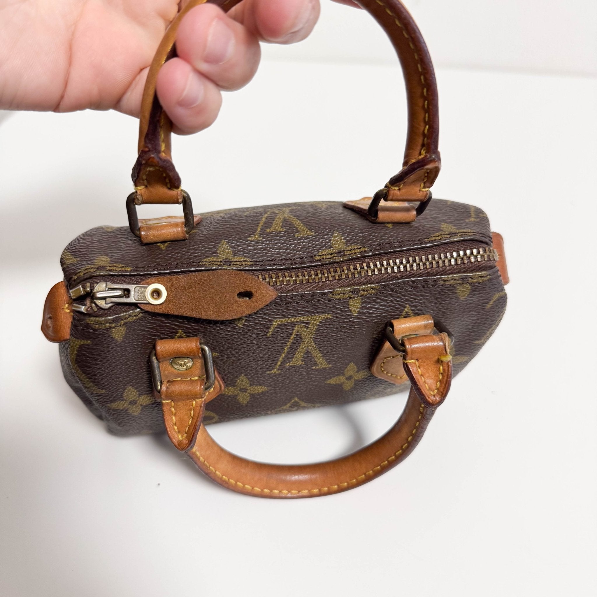 LOUIS VUITTON Monogram Canvas Mini Speedy Crossbody bag, in , Sold by HIVE PRELOVED - Shoulder Bags, ,