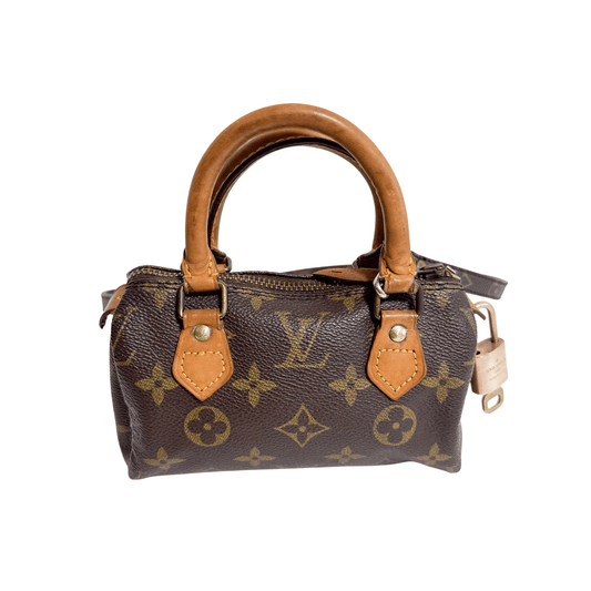 LOUIS VUITTON Monogram Canvas Mini Speedy Crossbody bag, in , Sold by HIVE PRELOVED - Shoulder Bags, ,