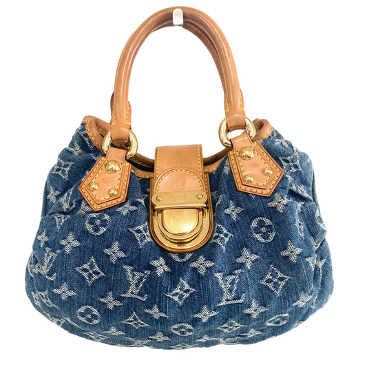 LOUIS VUITTON Monogram Denim Mini Pleaty Shoulder Bag, in , Sold by HIVE PRELOVED - Handle Bags, ,