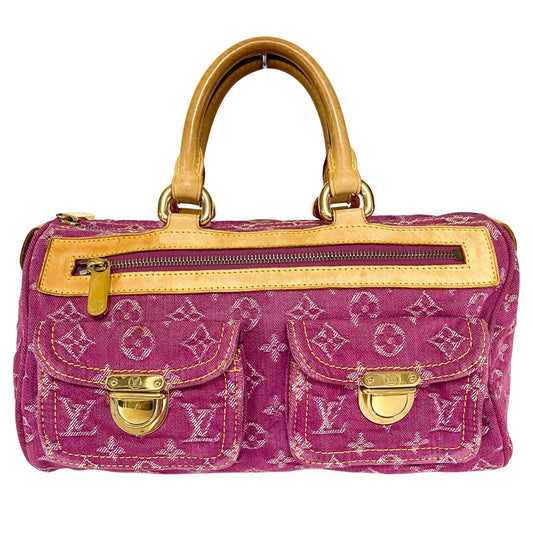 LOUIS VUITTON Monogram Denim Pink Neo Speedy, in , Sold by HIVE PRELOVED - Shoulder Bags, ,
