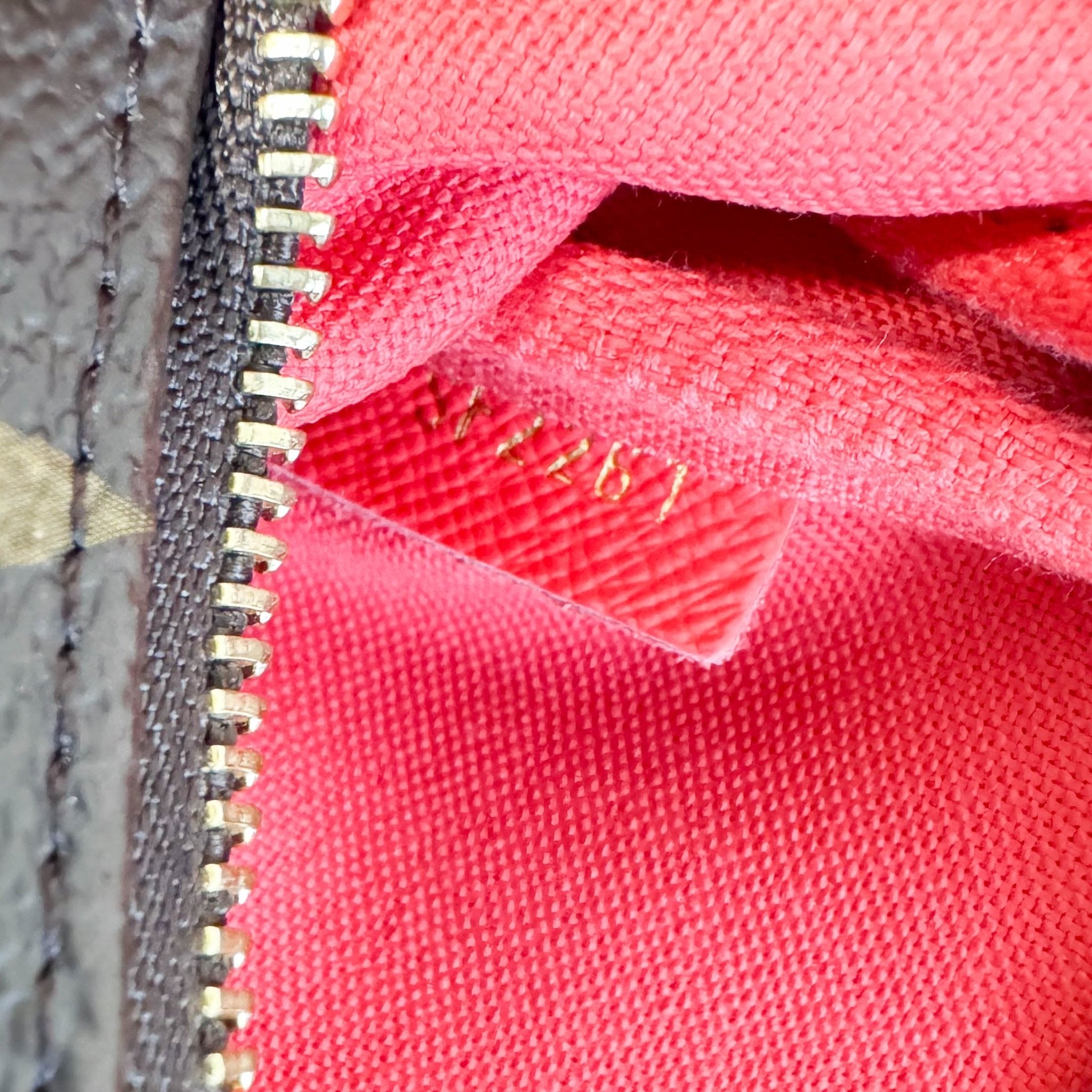 LOUIS VUITTON Monogram Mini Pochette Accessoire Rouge M80863, in , Sold by HIVE PRELOVED - Handle Bags, Shoulder Bags,