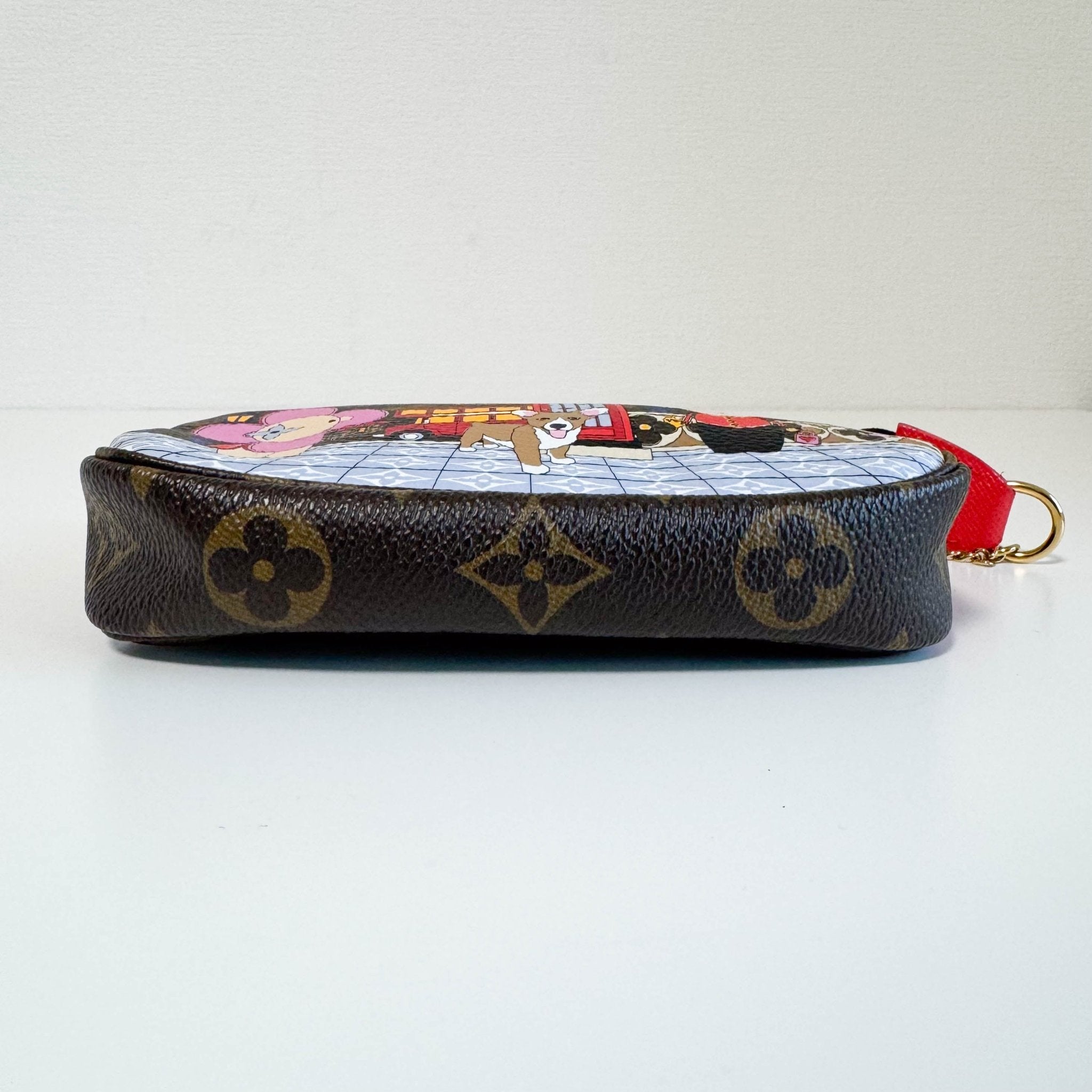 LOUIS VUITTON Monogram Mini Pochette Accessoire Rouge M80863, in , Sold by HIVE PRELOVED - Handle Bags, Shoulder Bags,