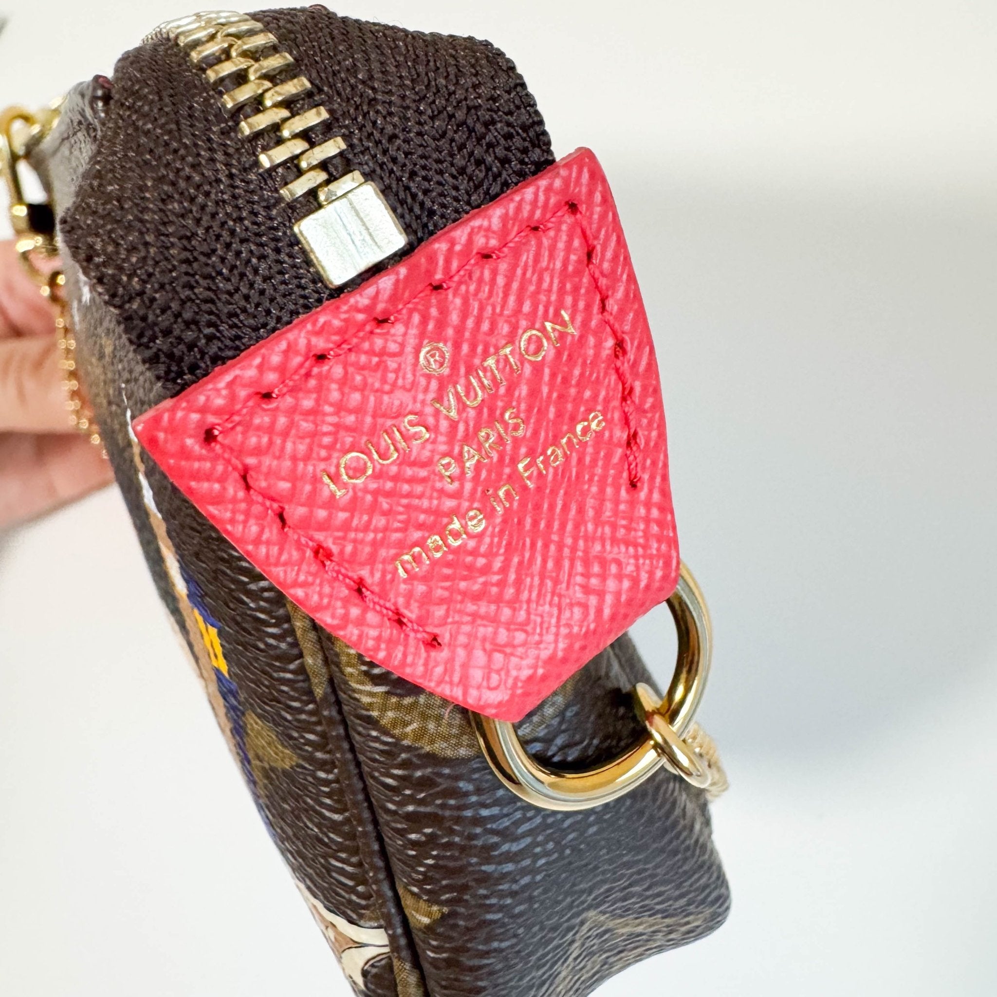 LOUIS VUITTON Monogram Mini Pochette Accessoire Rouge M80863, in , Sold by HIVE PRELOVED - Handle Bags, Shoulder Bags,