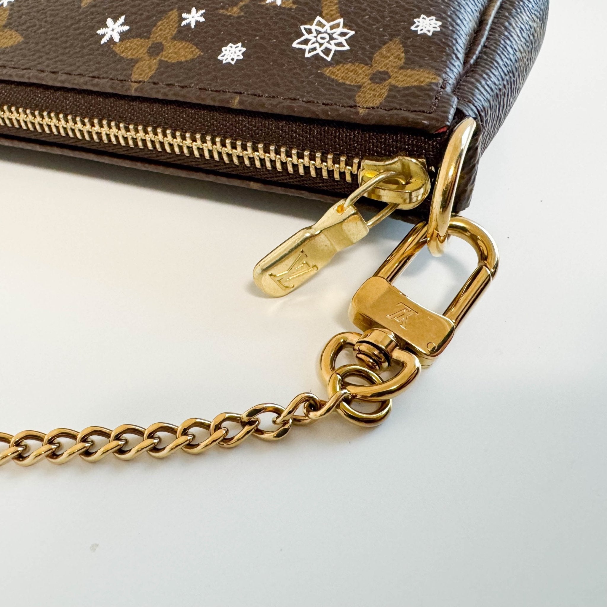 LOUIS VUITTON Monogram Mini Pochette Accessoire Rouge M80863, in , Sold by HIVE PRELOVED - Handle Bags, Shoulder Bags,