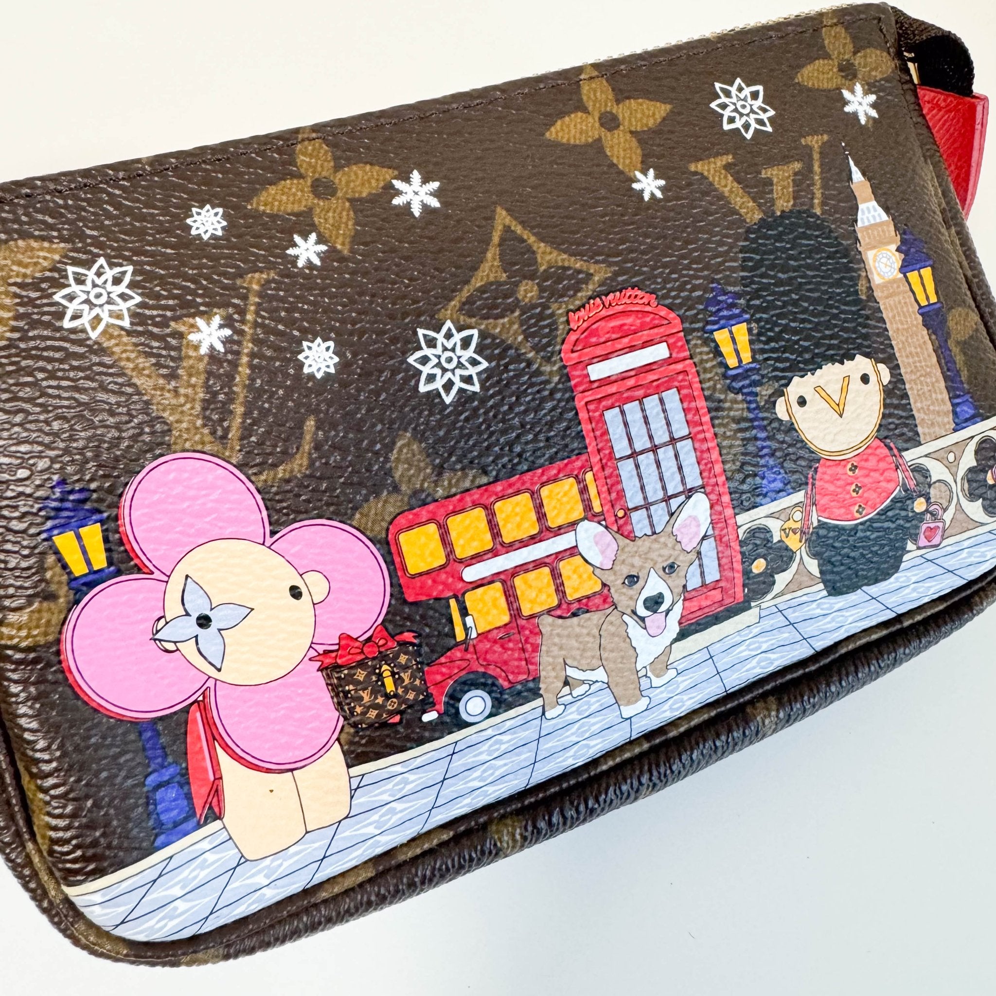 LOUIS VUITTON Monogram Mini Pochette Accessoire Rouge M80863, in , Sold by HIVE PRELOVED - Handle Bags, Shoulder Bags,