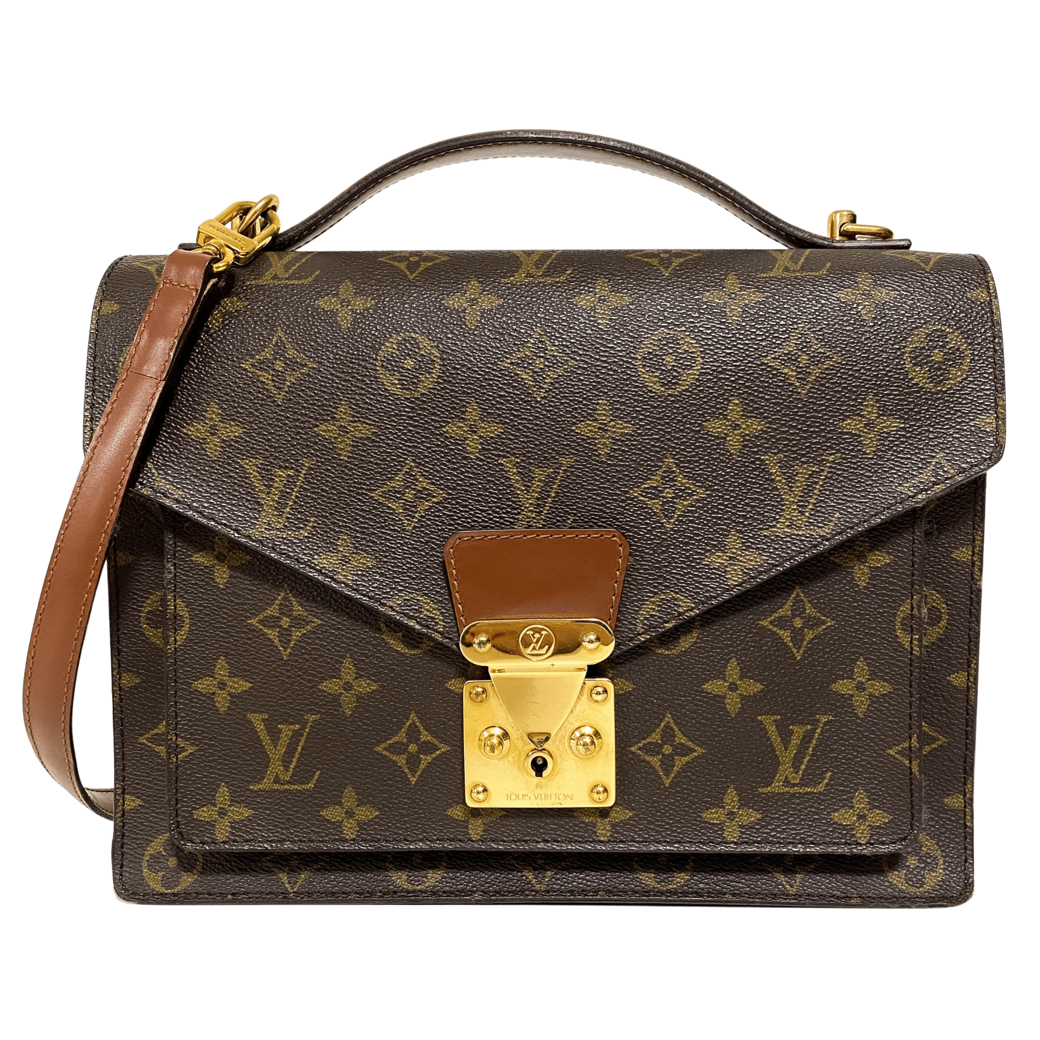 LOUIS VUITTON Monogram Monceau 26 Shoulder Bag, in , Sold by HIVE PRELOVED - Handle Bags, ,
