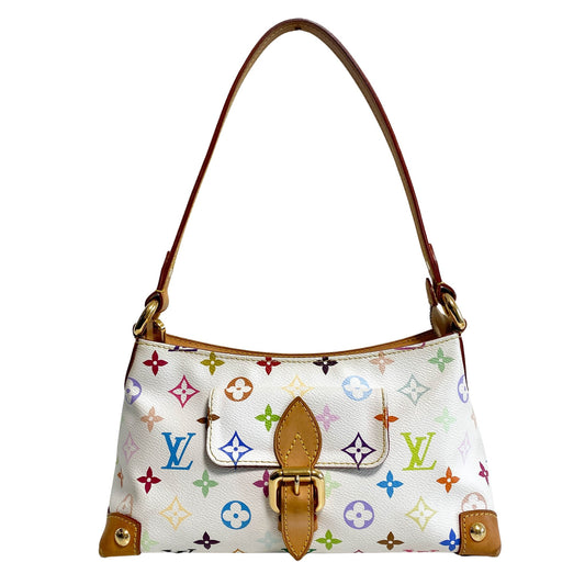 LOUIS VUITTON Monogram Multicolor White Eliza Bronze M40098, in , Sold by HIVE PRELOVED - Shoulder Bags, ,