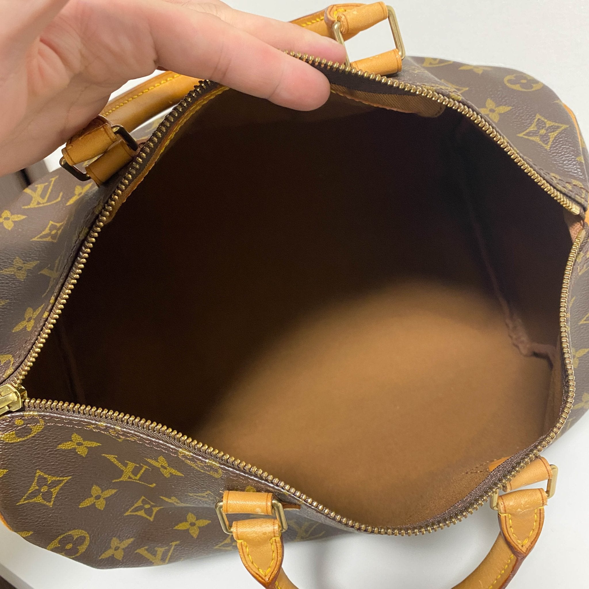 LOUIS VUITTON Monogram Speedy 35 Hand Bag, in , Sold by HIVE PRELOVED - Handle Bags, ,