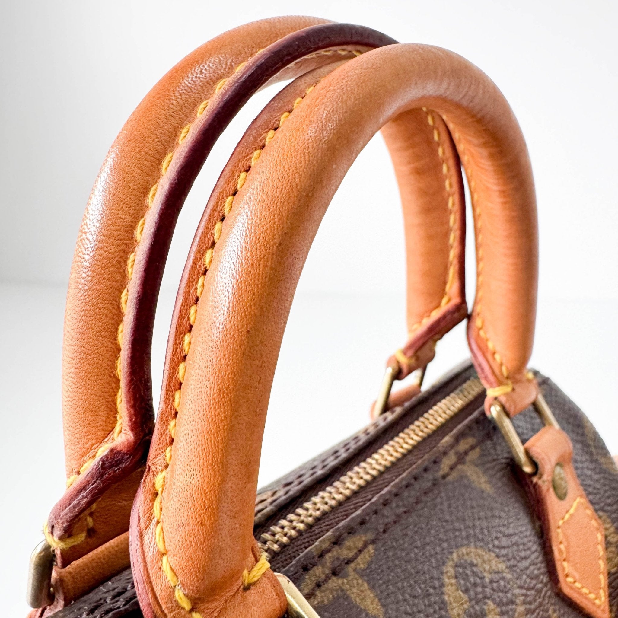 LOUIS VUITTON Nano Speedy, in , Sold by HIVE PRELOVED - Handle Bags, Mini bags,