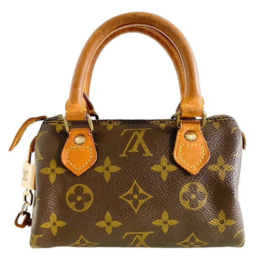 LOUIS VUITTON Nano Speedy / Mini HL Cloth Handbag, in , Sold by HIVE PRELOVED - , ,