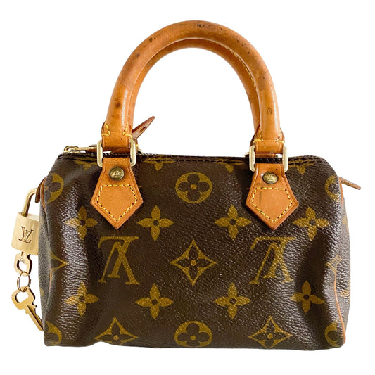 LOUIS VUITTON Nano Speedy / Mini HL Cloth Handbag, in , Sold by HIVE PRELOVED - , ,
