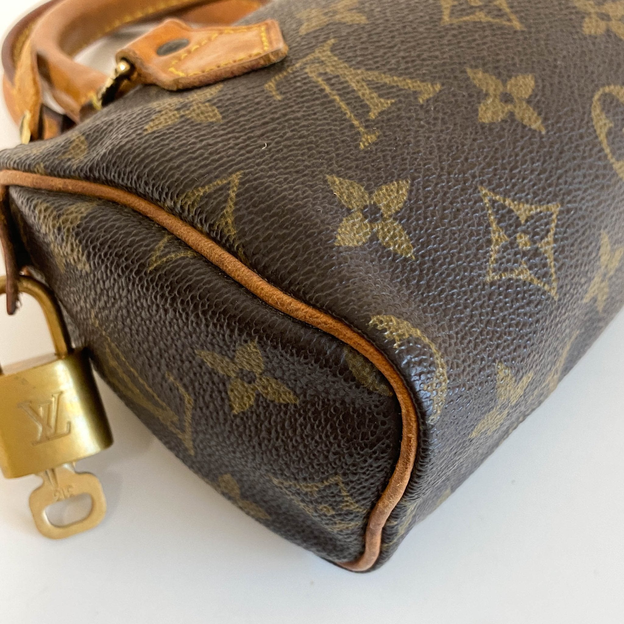 LOUIS VUITTON Nano Speedy / Mini HL Monogram Handbag, in , Sold by HIVE PRELOVED - Handle Bags, ,