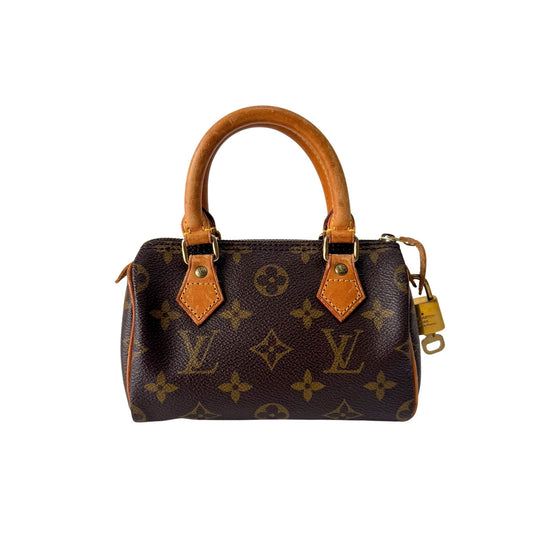 LOUIS VUITTON Nano Speedy / Mini HL Monogram Handbag, in , Sold by HIVE PRELOVED - Handle Bags, ,