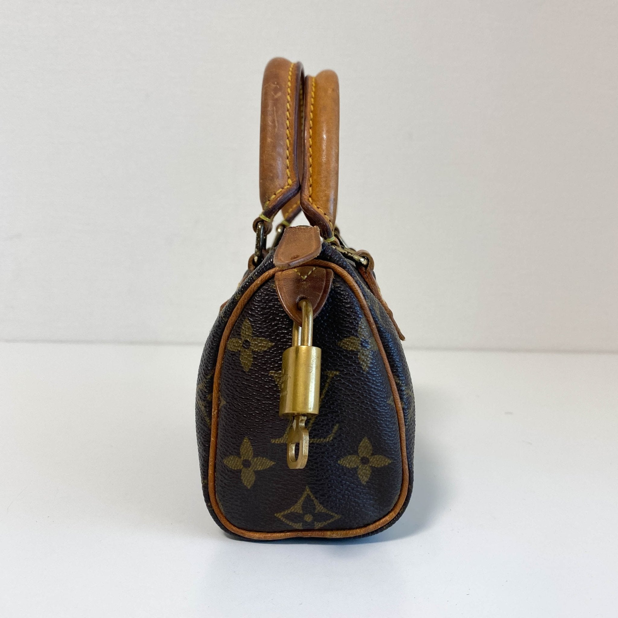 LOUIS VUITTON Nano Speedy / Mini HL Monogram Handbag, in , Sold by HIVE PRELOVED - Handle Bags, ,