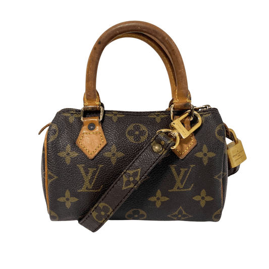 LOUIS VUITTON Nano Speedy / Mini HL Monogram Handbag, in , Sold by HIVE PRELOVED - Handle Bags, ,