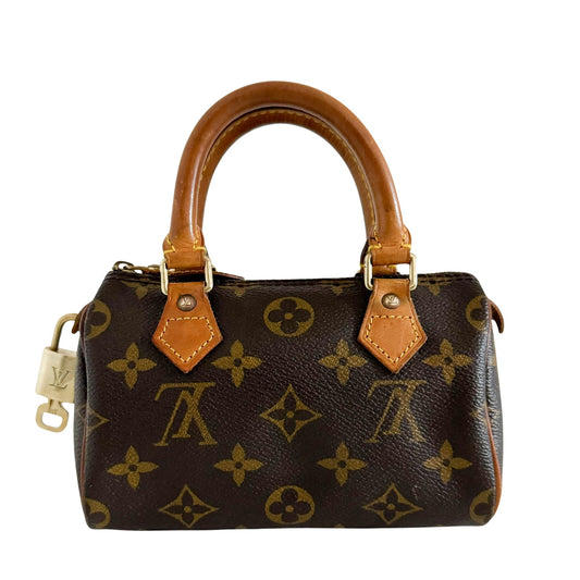 LOUIS VUITTON Nano Speedy / Mini HL Monogram Handbag, in , Sold by HIVE PRELOVED - Handle Bags, ,