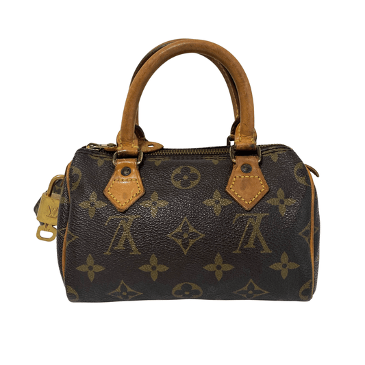 LOUIS VUITTON Nano Speedy / Mini HL Monogram Handbag, in , Sold by HIVE PRELOVED - Handle Bags, ,