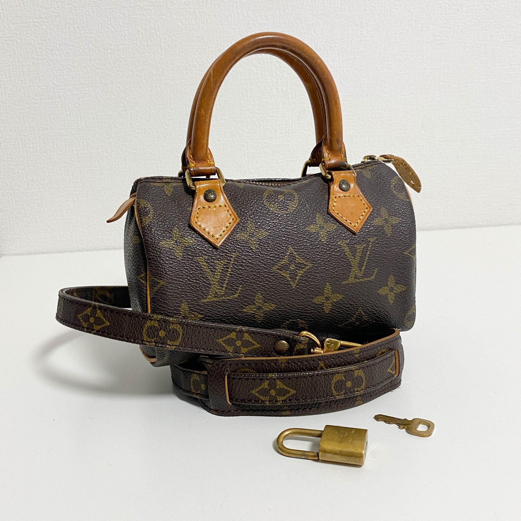 LOUIS VUITTON Nano Speedy / Mini HL Monogram Handbag, in , Sold by HIVE PRELOVED - Mini bags, Shoulder Bags,